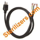 Cox Sterilizer - 6 Foot Power Cord                          