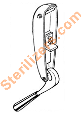 95-0144         Market Forge Sterilizer - Door Handle Complete              