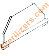 Market Forge Sterilizer - Condensate Baffle Plate Assy      