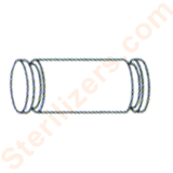 004616          Pelton Crane Magna Clave Sterilizer - Rear Spring Pin       