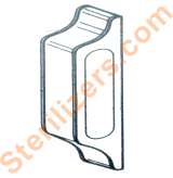 001107          Pelton Crane OCR+ Sterilizer - Door Handle (Easy to replace)
