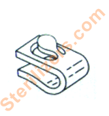 004087          Pelton Crane OCM, OCR, OCR+ Sterilizer - Drain Tube Clip    