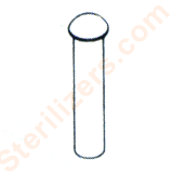 Pelton Crane OCM Sterilizer - Hinge Pin and Assembly        
