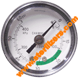 165454          Temperature Gauge for Pelton Crane OCM/OCR Sterilizers.     