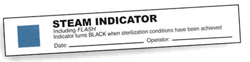 SIS-100         Sterilizer - Steam Indicator Strips 100/bx                  