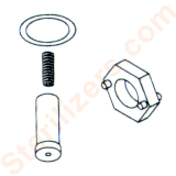 Validator 8/10 Sterilizer - Fill plunger Kit                