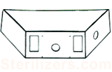 4161            All American Sterilizer - Cast Aluminum Control Box 75X     
